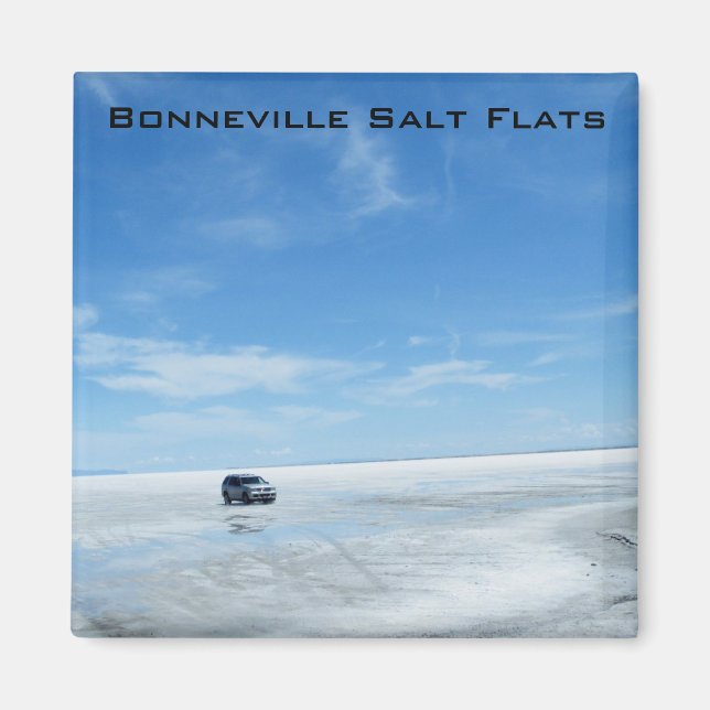 Bonneville Salt Flats Magnet (Front)