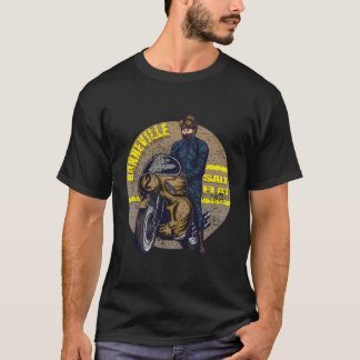 Bonneville Salt Flats Motorcycle Rider T-Shirt