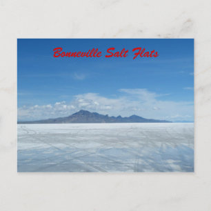 Bonneville Salt Flats Postcard