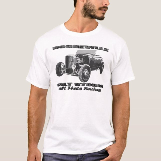 Bonneville Salt Flats Racing T-Shirt (Front)