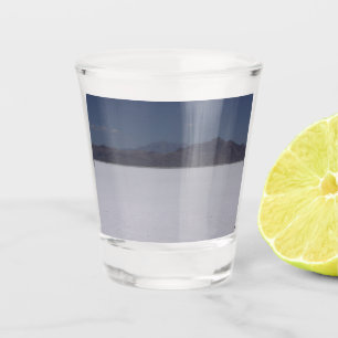 Bonneville Salt Flats Shot Glass