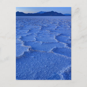 Bonneville Salt Flats Sunset - Utah Postcard
