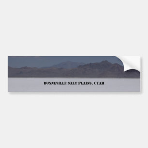 Bonneville Salt Flats, Utah Bumper Sticker