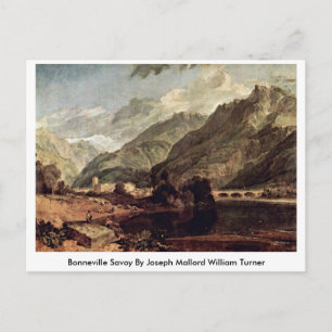 Bonneville Savoy By Joseph Mallord William Turner Postcard