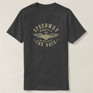 BONNEVILLE SPEEDWAY    Retro   Vintage T-Shirt