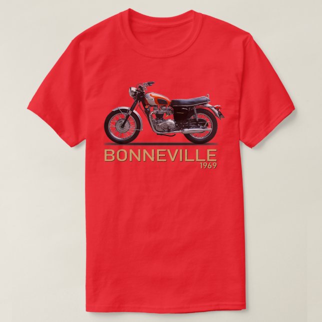 Bonneville T120 1969 T-Shirt (Design Front)