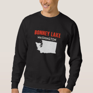 Bonney Lake Washington USA State America Travel Wa Sweatshirt