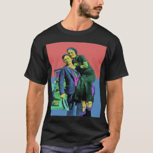 Bonnie and Clyde Pop Art T-Shirt