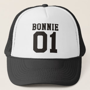 Bonnie and Clyde Trucker Hat