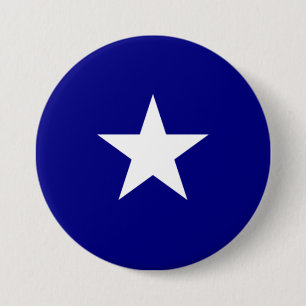 Bonnie Blue Flag 7.5 Cm Round Badge