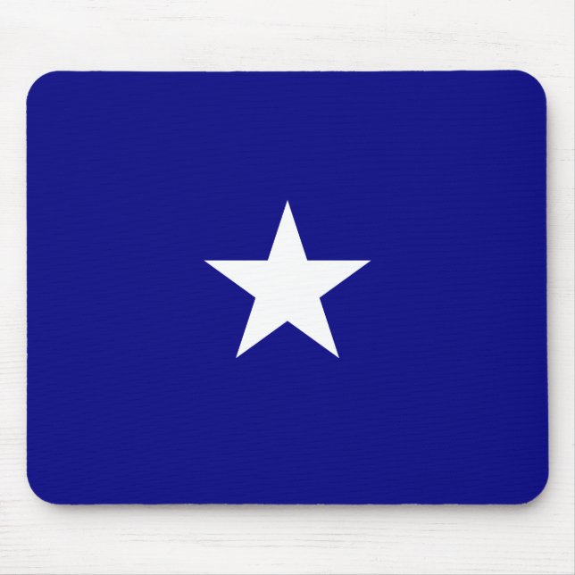 Bonnie Blue Flag Mouse Pad (Front)