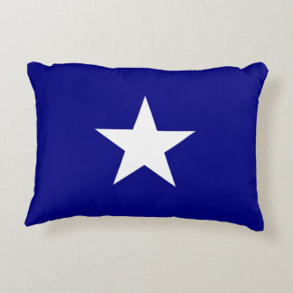 Bonnie Blue Flag White Star Decorative Cushion