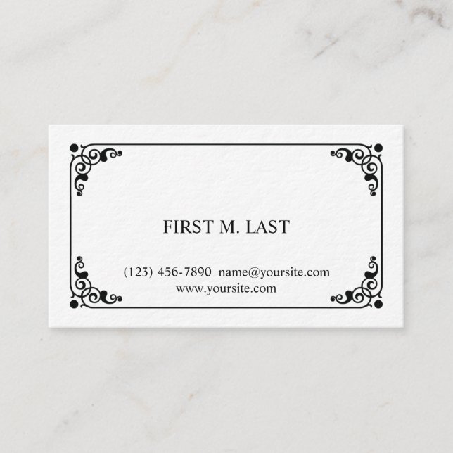 Bonnie Business Card (Front)