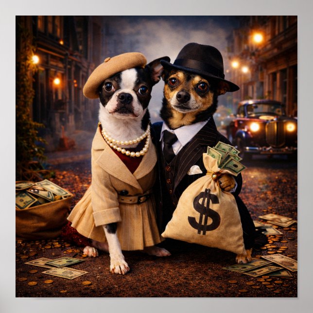 "Bonnie & Clyde" Poster (Front)