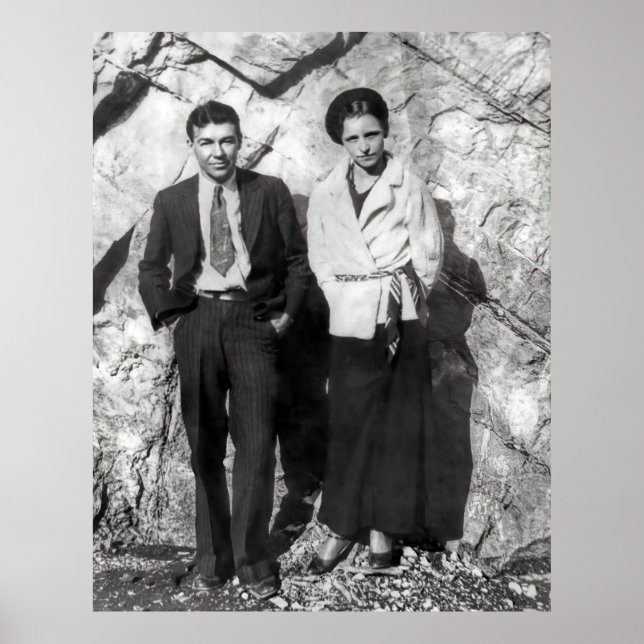 BONNIE & CLYDE - TEXAS OUTLAWS c. 1933 Poster (Front)