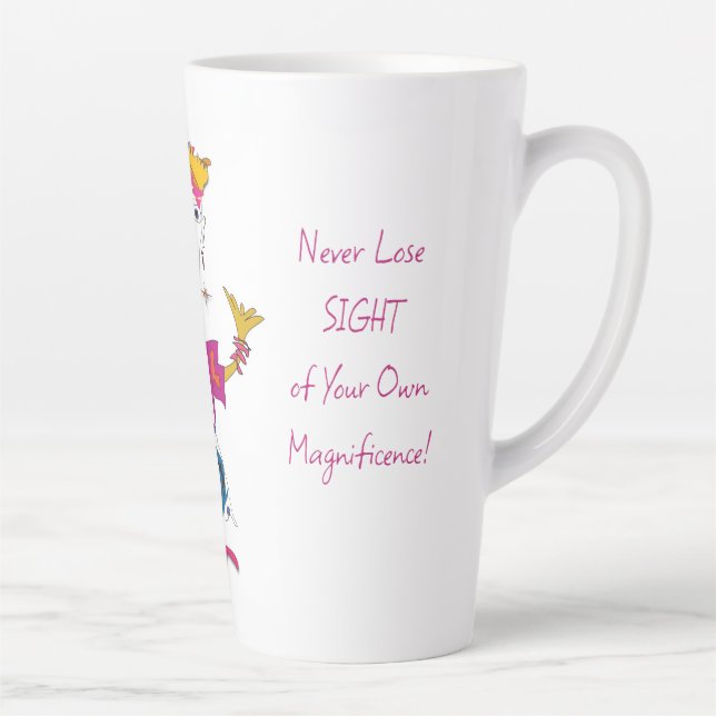 Bonnie - Never Lose Sight Latte Mug (Right)