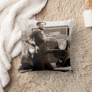 Bonnie Parker from Bonnie and Clyde  Cushion