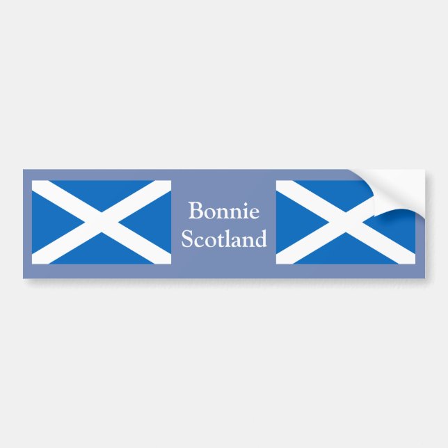 Bonnie Scotland Bumper Sticker (Front)