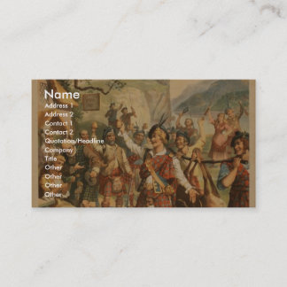 Bonnie Scotland Business Card