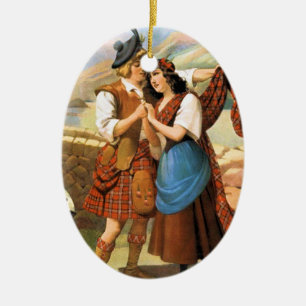 Bonnie Scotland Ceramic Ornament