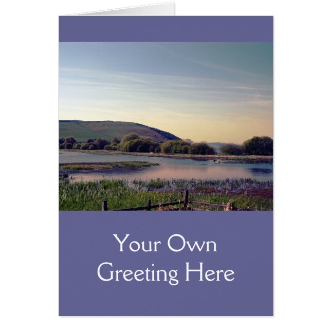 Bonnie Scotland -- Scottish Loch View (Front)