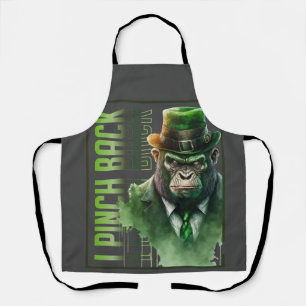 Bono Chimp Gangsta Apron "I Pinch Back"