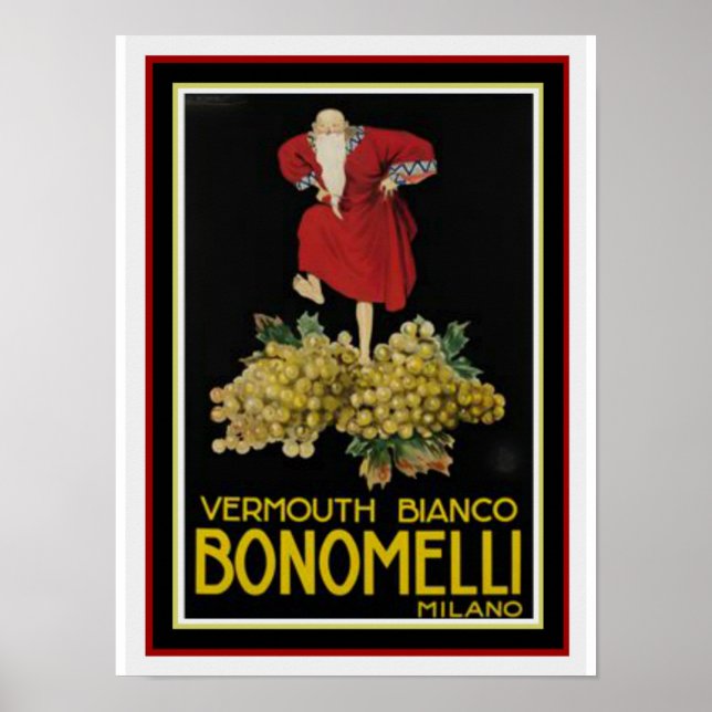 Bonomelli 12 x 16 Poster by Leonetto Cappiello (Front)