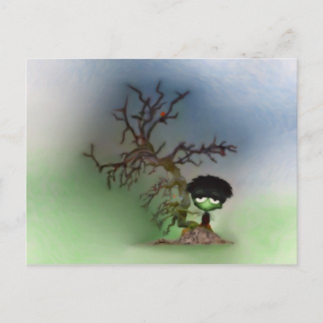 Bonsai Boy Postcard (Front)