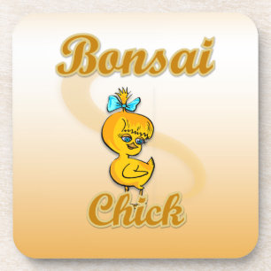 Bonsai Chick Coaster