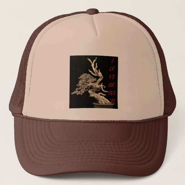 bonsai comunity trucker hat (Front)