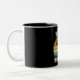bonsai  gift funny japanese bonsai tree whisperer Two-Tone coffee mug