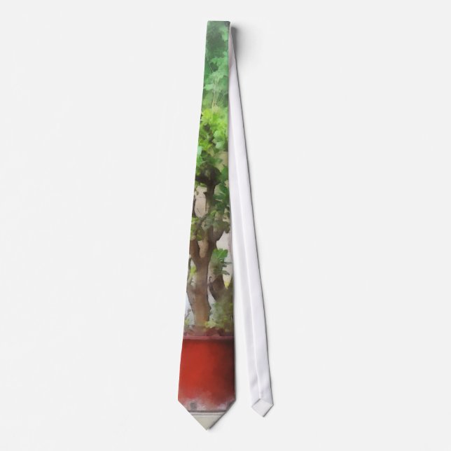 Bonsai in Greenhouse Tie (Front)