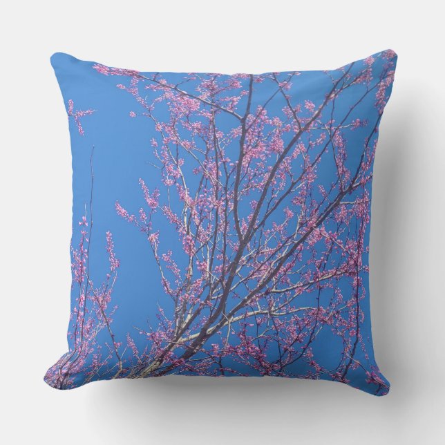 Bonsai Jacaranda Series  Cushion (Front)