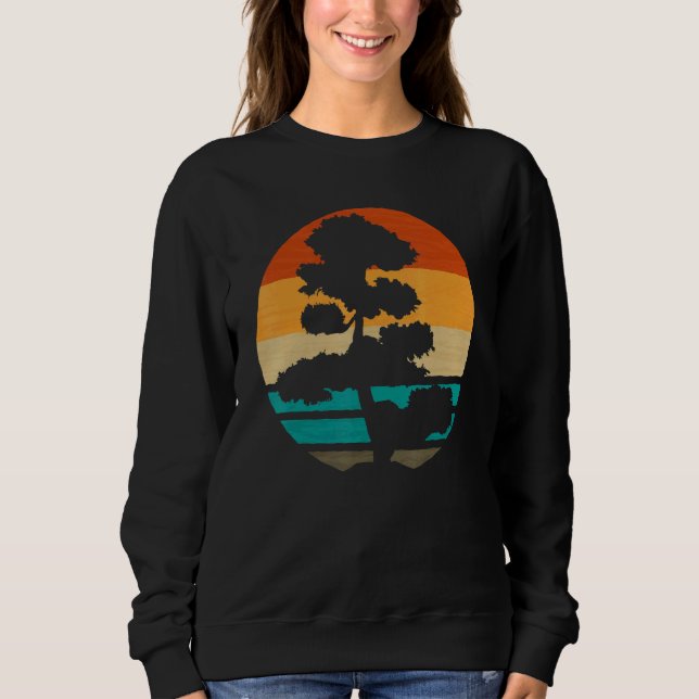 Bonsai     Japanese Bonsai Tree Pacific Ocean Beac Sweatshirt (Front)