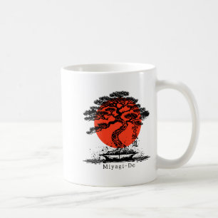 Bonsai Japanese Kanji Miyagi Do Personalized T Shi Coffee Mug