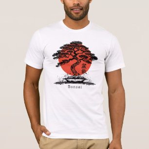 Bonsai Japanese Kanji Personalised T-Shirt