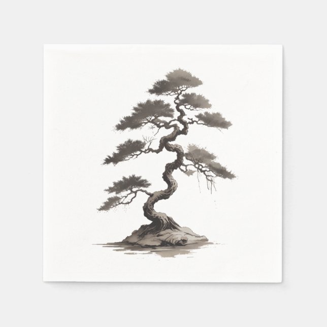 Bonsai Napkin (Front)
