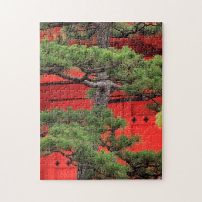 Bonsai Pine Tree Jigsaw Puzzle (Vertical)