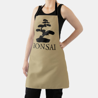 Bonsai Silhouette Apron