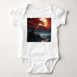 Bonsai Tree  Baby Bodysuit