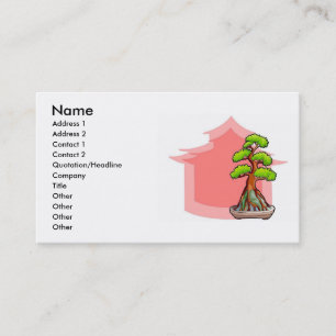 Bonsai Tree Business Card