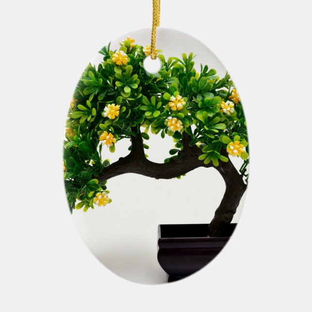 Bonsai tree ceramic ornament (Front)