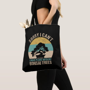 Bonsai Tree - Cool Indoor Plants Lover Gardening Tote Bag