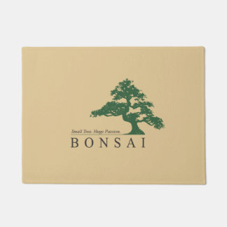 Bonsai tree door mat
