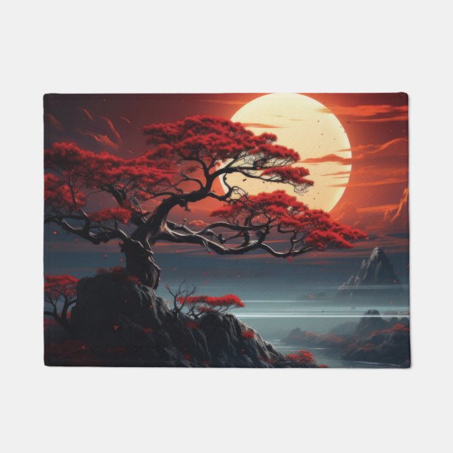 Bonsai Tree  Doormat (Front)
