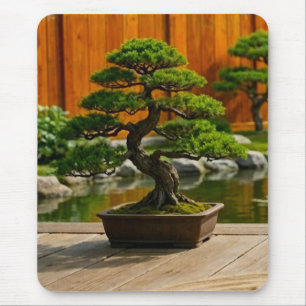 Bonsai Tree from the Dragon of Balance Mouse Pad
