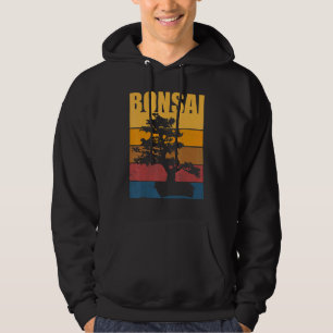 Bonsai Tree Japanese Culture Men For Gardeners Vin Hoodie