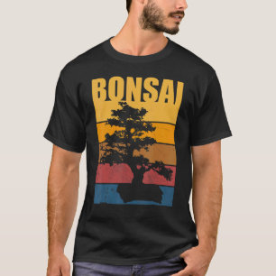Bonsai Tree Japanese Culture Men For Gardeners Vin T-Shirt
