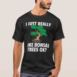 Bonsai Tree Japanese Gardening T-Shirt