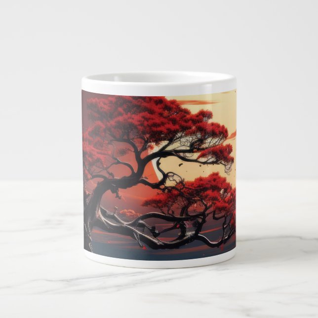 Bonsai Tree  Large Coffee Mug (Front)